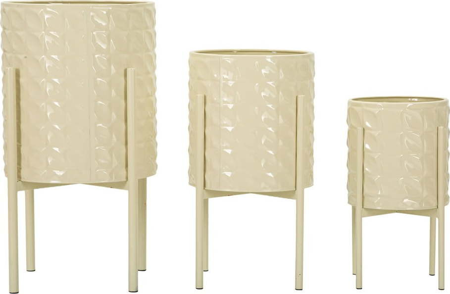 Kovové obaly na květináče v sadě 3 ks ø 36 cm Betsy – Mauro Ferretti