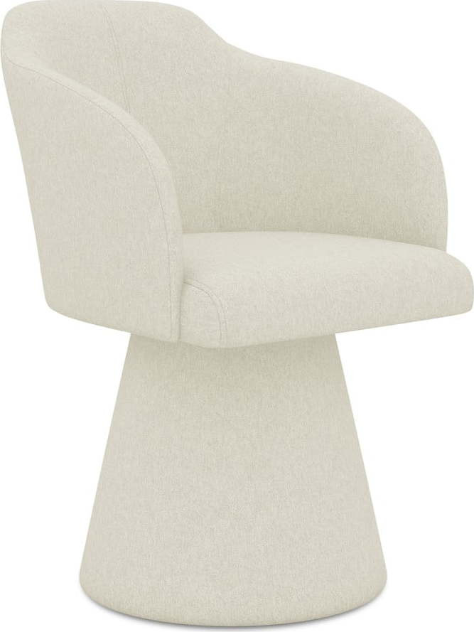 Krémová jídelní židle Kanoa – Makamii