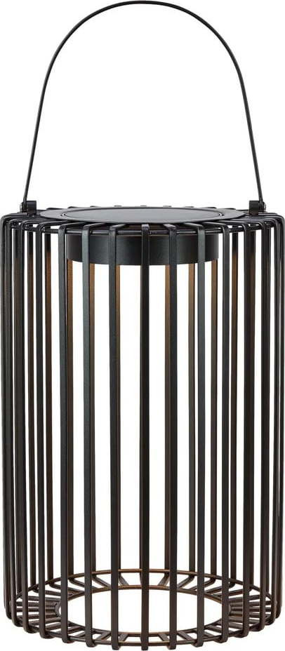 Černá venkovní solární LED lucerna na USB (výška 54 cm) Cavia – Markslöjd