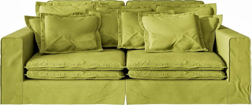 Světle zelená pohovka 236 cm Nora – Ropez