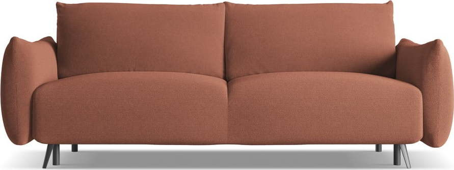 Růžová pohovka 230 cm Malie – Makamii