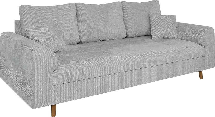 Světle šedá pohovka 210 cm Ariella – Ropez