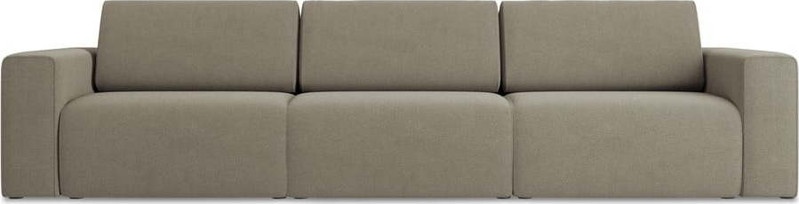 Světle hnědá modulární pohovka 314 cm Kalea – Makamii