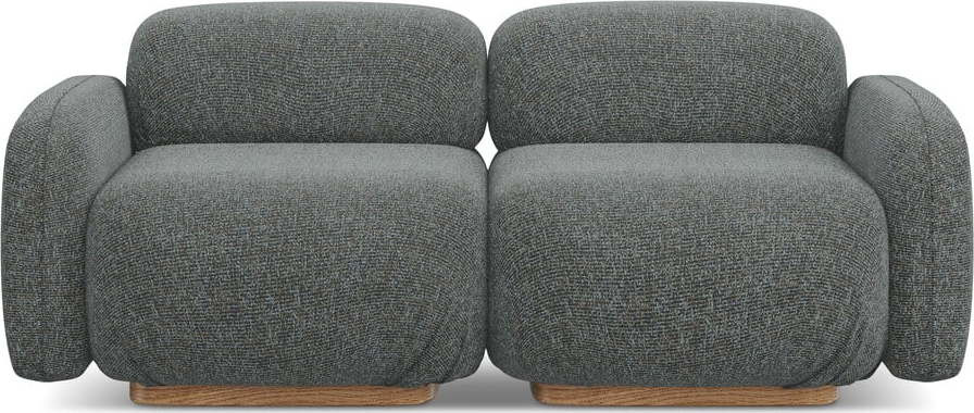 Šedá modulární pohovka 190 cm Ailani – Makamii