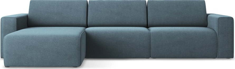 Modrá modulární rohová pohovka (levý roh) Kalea – Makamii