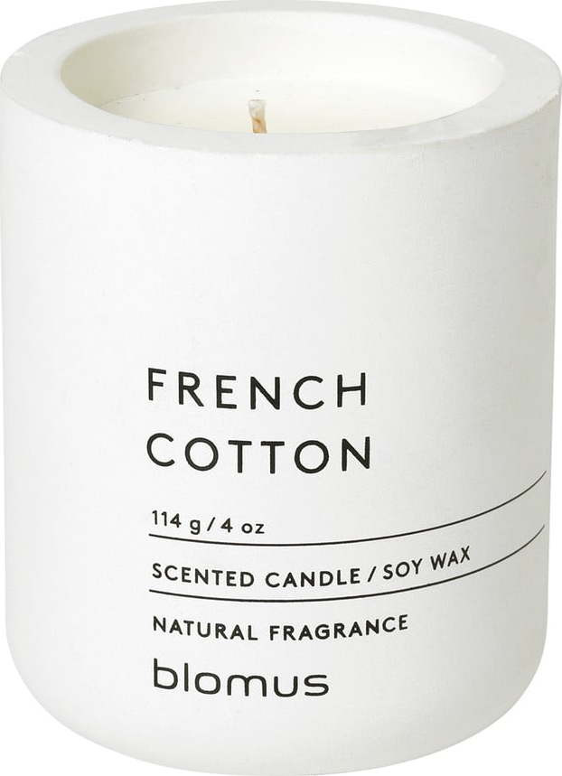 Vonná sojová svíčka doba hoření 24 h Fraga: French Cotton – Blomus