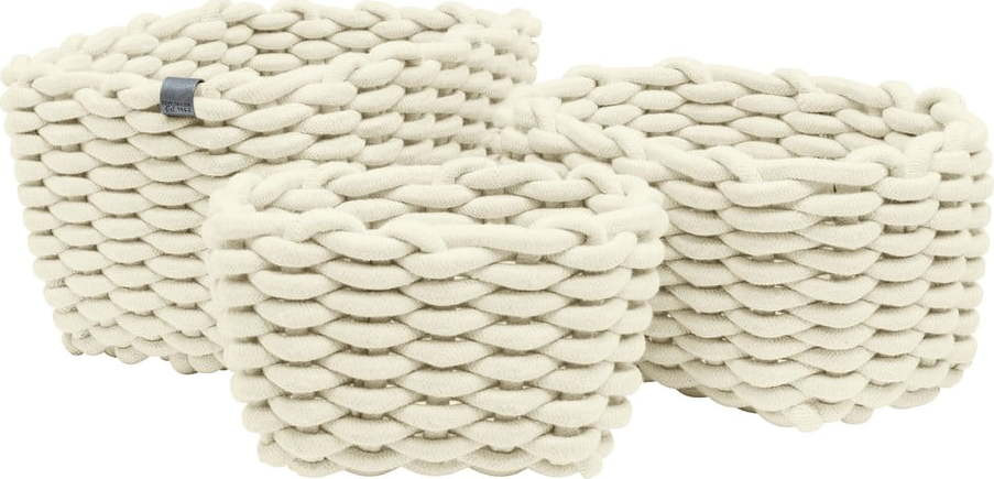 Látkové košíky v sadě 3 ks 30x25x19 cm Tom Tailor – Wenko