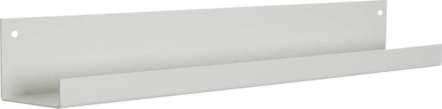 Světle šedá kovová police na obrázky 60 cm Care – Hübsch