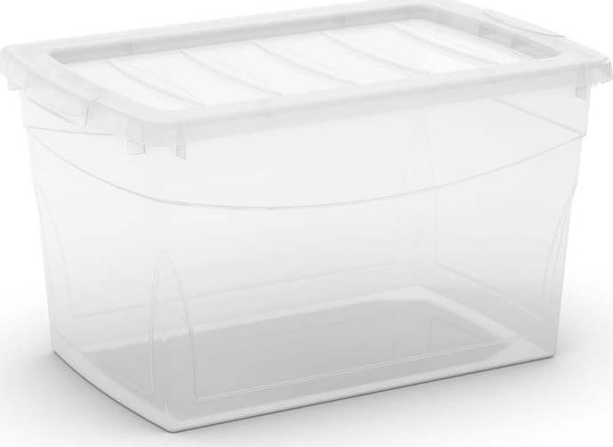 Plastový úložný box s víkem 47x30x27,5 cm Omnibox M – KIS