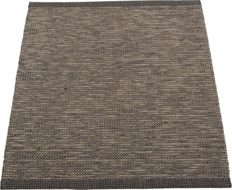 Tmavě hnědý vnitřní a venkovní koberec 70x90 cm Sam Black Walnut – Pappelina