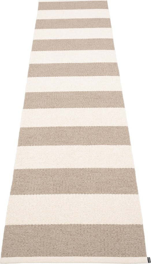 Béžovo-krémový vnitřní a venkovní běhoun 70x300 cm Bob Mud Vanilla – Pappelina
