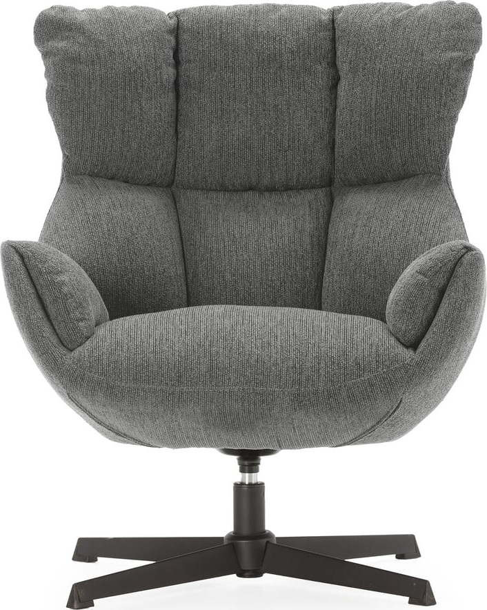 Šedé křeslo Odette – Marckeric