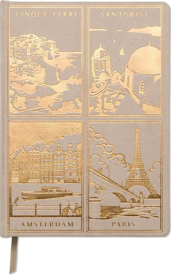 Nedatovaný diář 192 stránek formát A4 – DesignWorks Ink