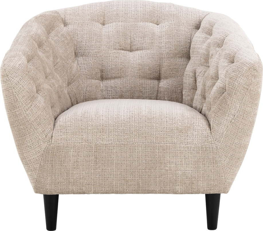 Béžové křeslo Ria – Actona