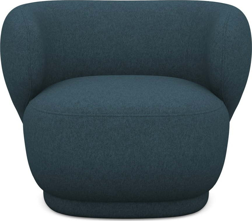 Křeslo v petrolejové barvě Hina – Makamii