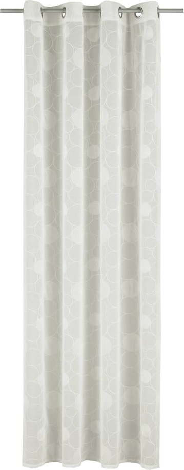 Bílá záclona 135x245 cm Circles – Sehlbach