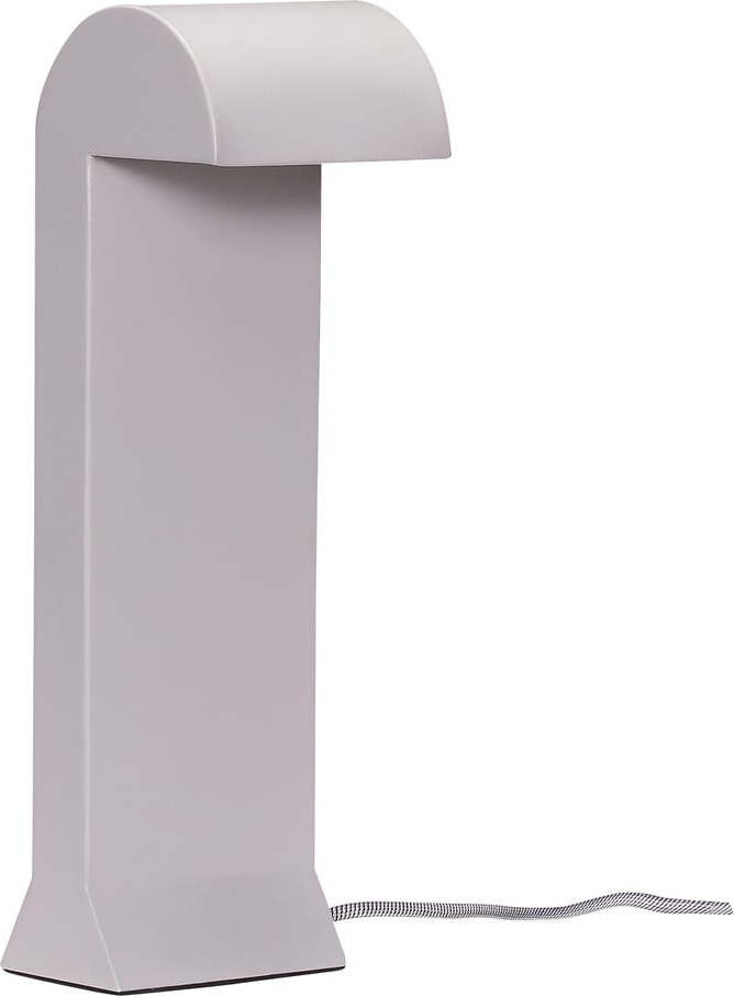 Světle šedá LED stmívatelná stolní lampa (výška 34 cm) Soothe – Hübsch