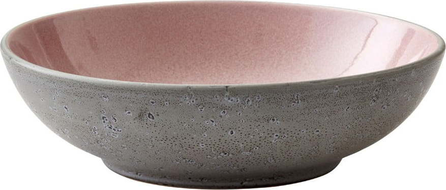 Růžovo-šedá mísa z kameniny ø 20 cm Mensa - Bitz