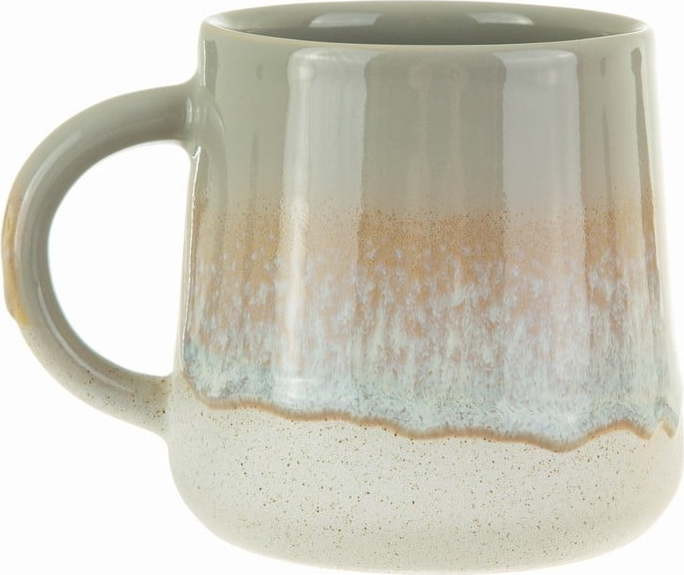 Šedý kameninový hrnek Sass & Belle Mojave, 360 ml