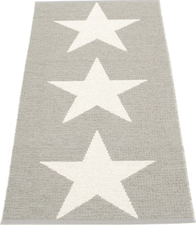 Světle šedý vnitřní a venkovní běhoun 70x150 cm Viggo Warm Grey – Pappelina