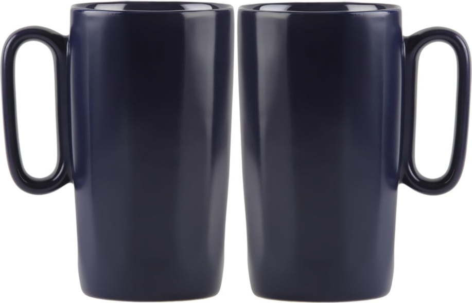 Modré hrnky z kameniny v sadě 2 ks 330 ml Fuori – Vialli Design