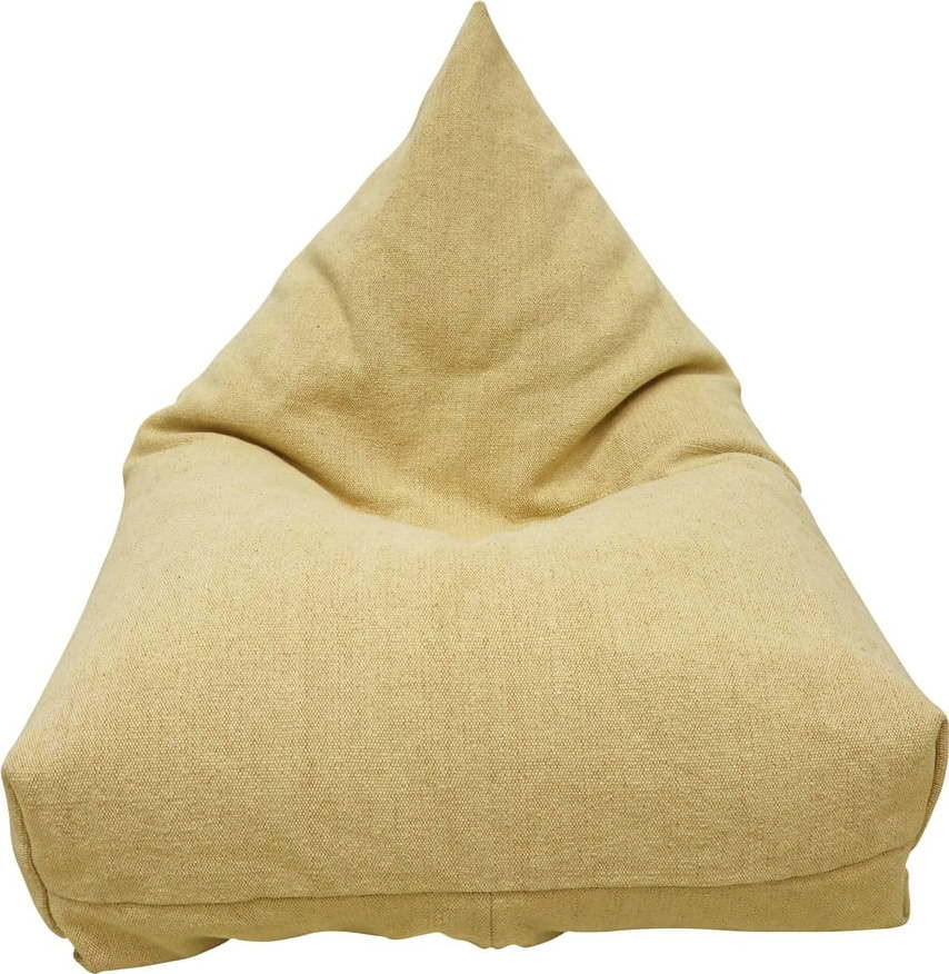 Světle žlutý dětský sedací vak Cleo Light Honey – Lorena Canals