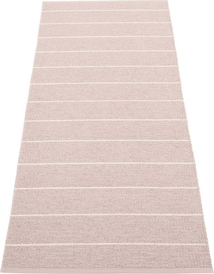 Světle růžový vnitřní a venkovní běhoun 70x180 cm Carl Pale Rose – Pappelina