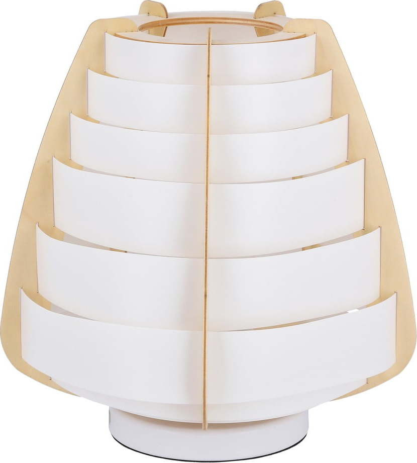 Bílá stolní lampa (výška 27 cm) Nagoja – Candellux Lighting