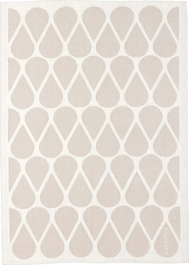 Utěrka s příměsí lnu 46x66 cm Otis Mud – Pappelina