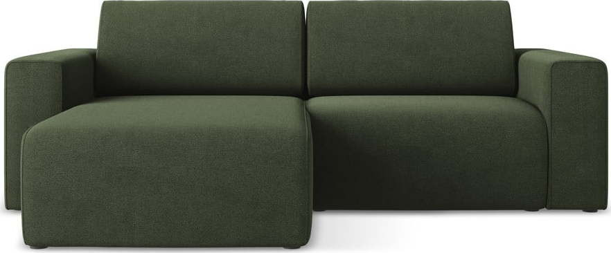 Zelená rohová pohovka (levý roh) Kalea – Makamii