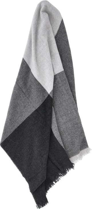 Šedá vlněná deka 130x200 cm Merino – Södahl