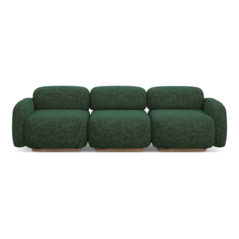 Tmavě zelená modulární pohovka 270 cm Ailani – Makamii