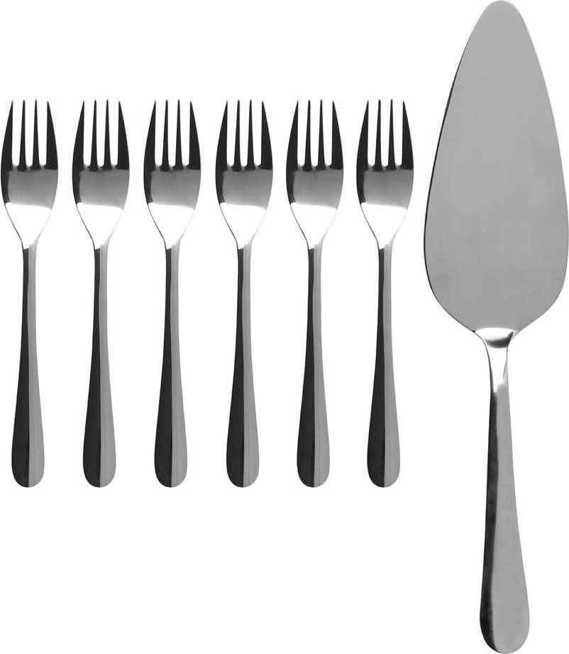 Šedý nerezový příbor 7 ks – Premier Housewares