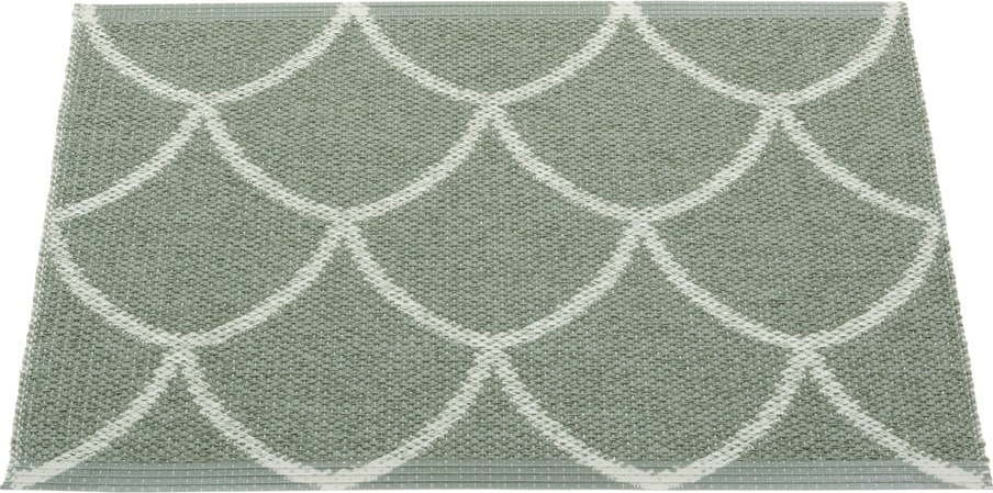 Zelený vnitřní a venkovní koberec 70x50 cm Kotte Army Sage – Pappelina