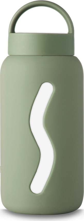 Cestovní lahev šalvějově zelená 500 ml Silver Sage – Muuki
