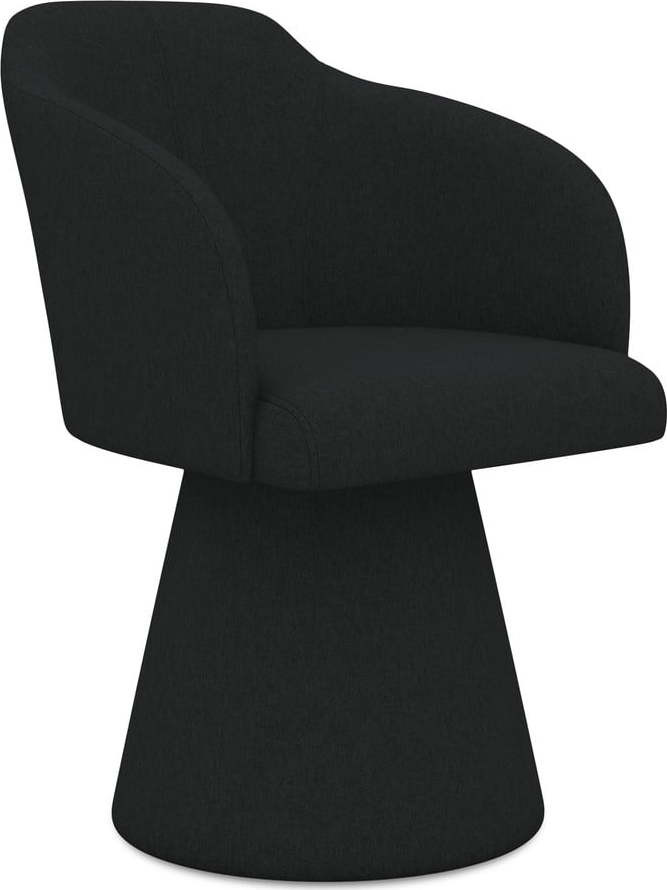 Černá jídelní židle Kanoa – Makamii