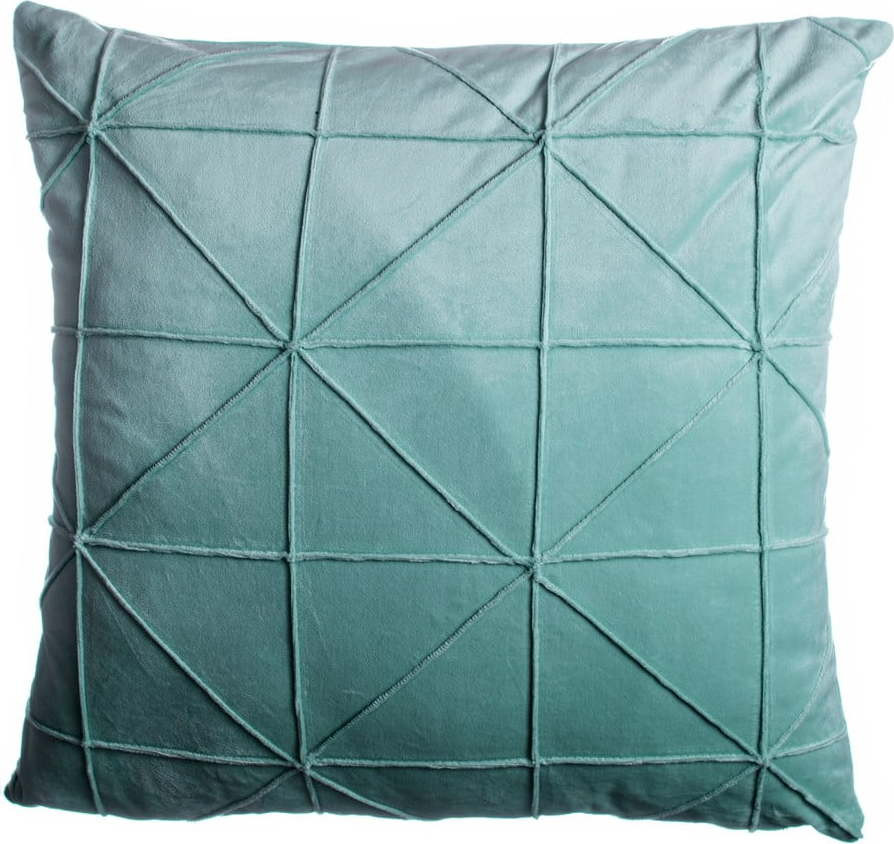 Mintově zelený polštář JAHU Amy, 45 x 45 cm