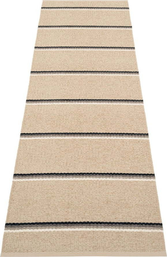 Béžový vnitřní a venkovní běhoun 70x240 cm Olle Mud Beige – Pappelina