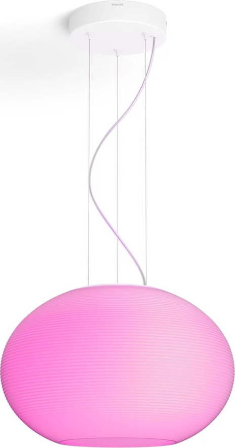 LED smart závěsné svítidlo 39,5 W Flourish – Philips Hue