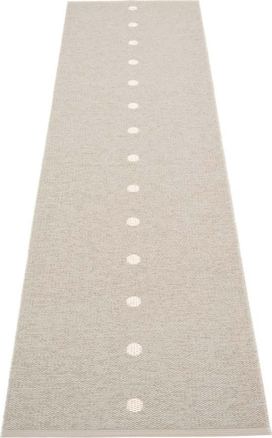 Béžovo-krémový vnitřní a venkovní běhoun 70x280 cm Peg Linen Vanilla – Pappelina