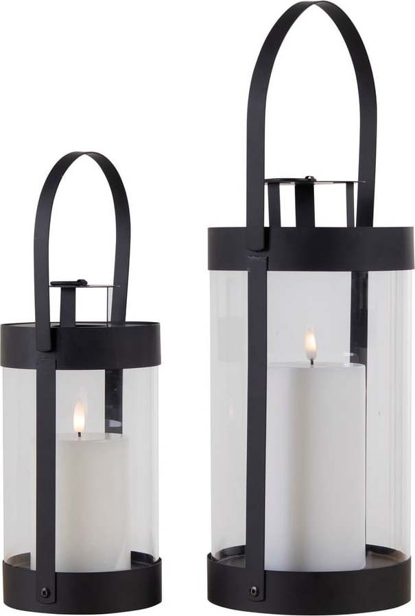 Skleněná lucerna 2 ks Bondi - House Nordic