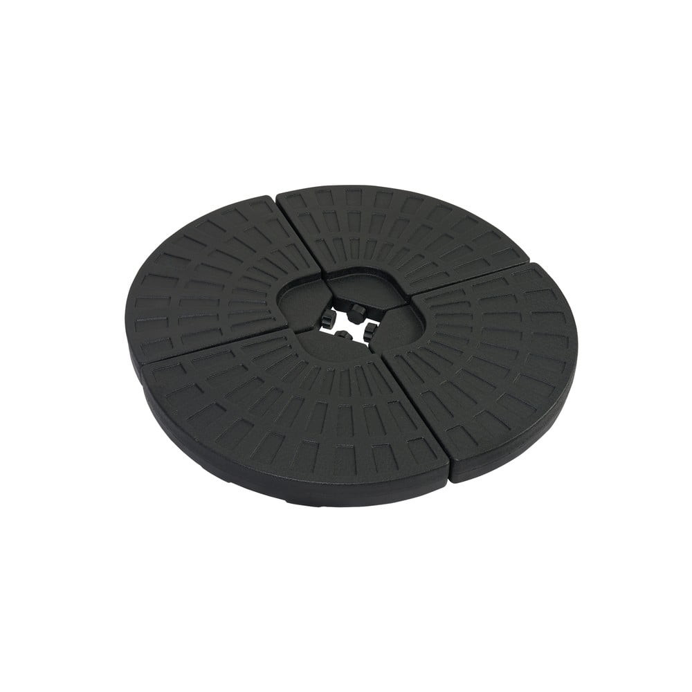 Černý podstavec na slunečník Bonami Essentials, ø 100 cm