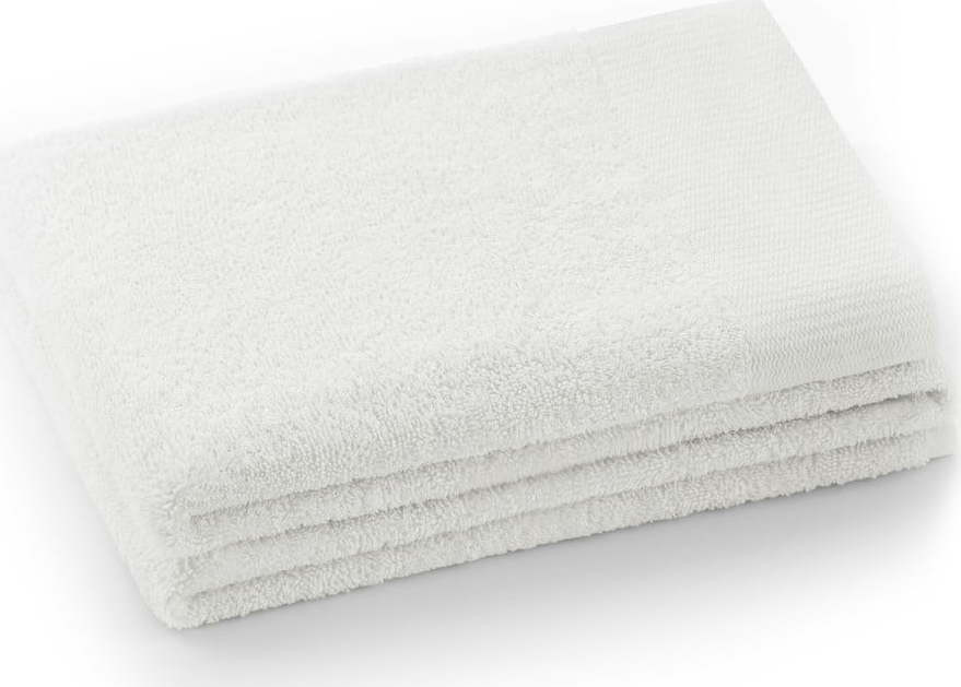 Bílá froté bavlněná osuška 70x140 cm Amari – Restilo