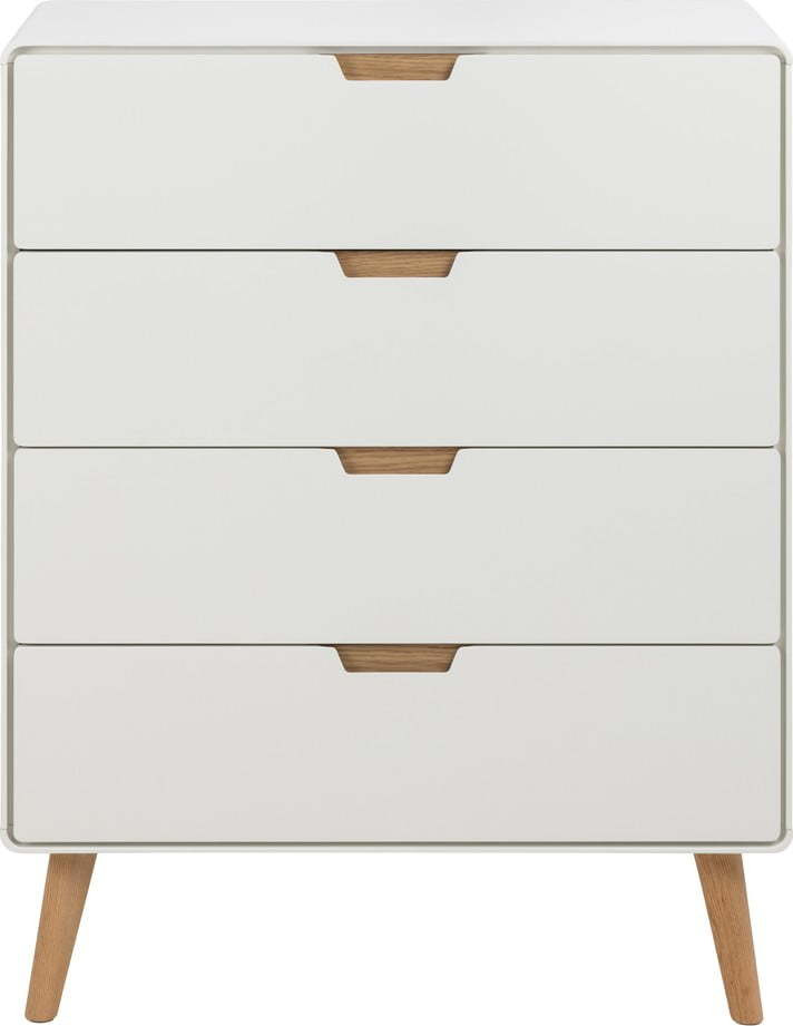 Bílá komoda 80x100x40 cm Lowell – Actona