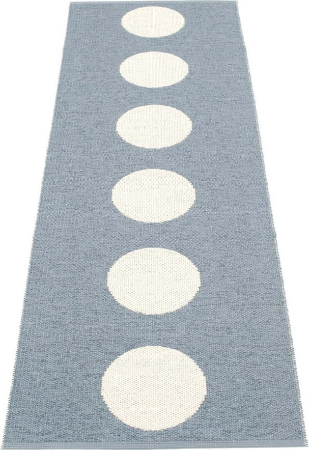 Světle modrý vnitřní a venkovní běhoun 70x225 cm Vera Storm – Pappelina