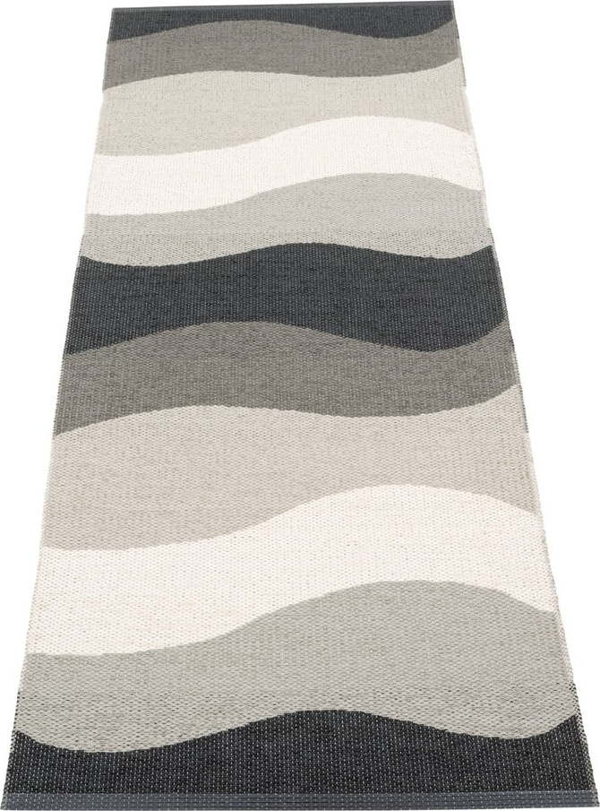 Šedý vnitřní a venkovní běhoun 70x200 cm Urvi Metal – Pappelina