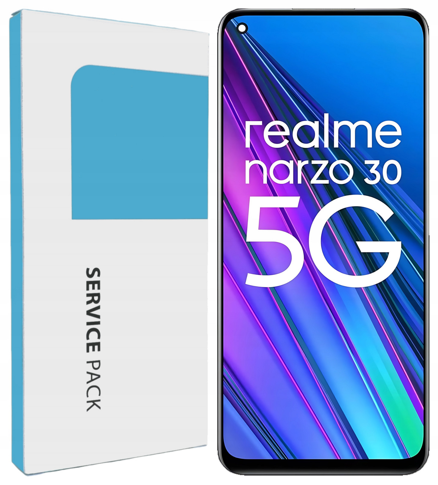 Displej Pro Realme Narzo 30 5G Originál Samostatná Výměna LCD RMX3242