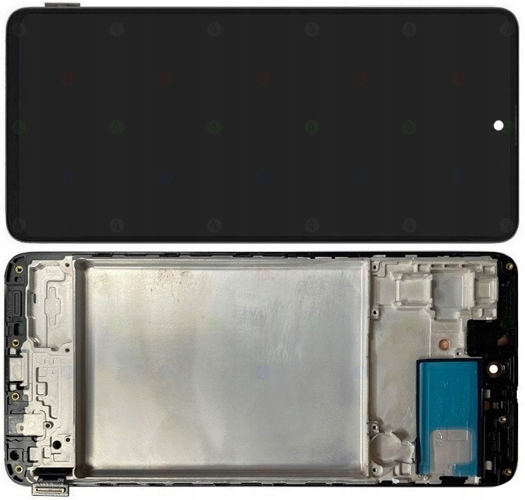 Displej Pro Samsung Galaxy M51 M515 Plná Velikost 6,70 Oled LCD Rámeček