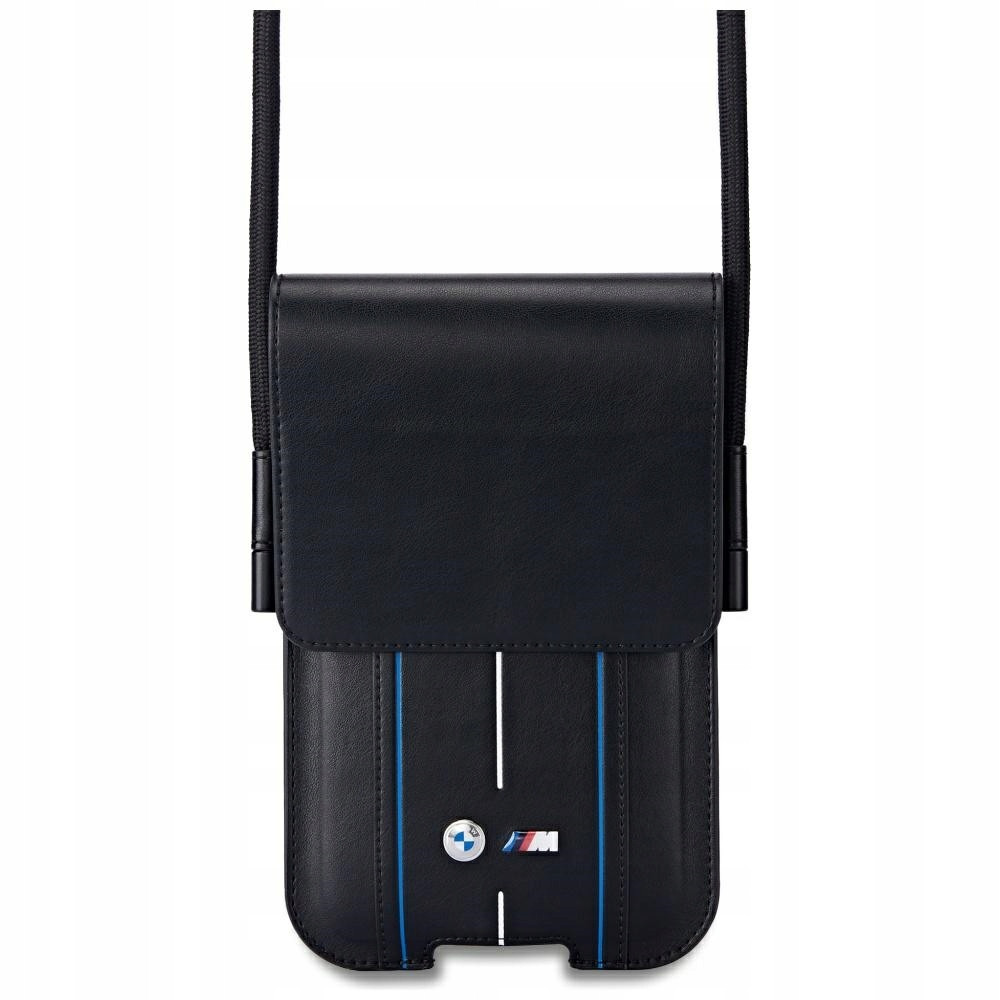 Pouzdro pro iPhone Bmw Blue Stripes černé