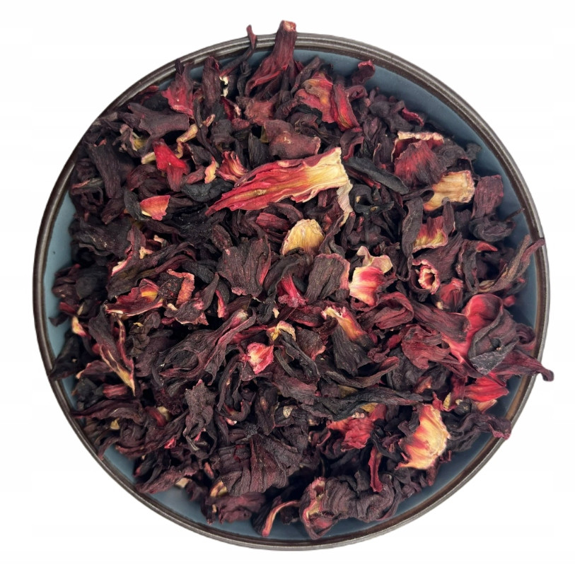 Ibišek 500g Sušený ibiškový květ malva kvalita Bakamo